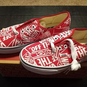 Vans, Brand new,  red (OTW repeat) size 7.0 women